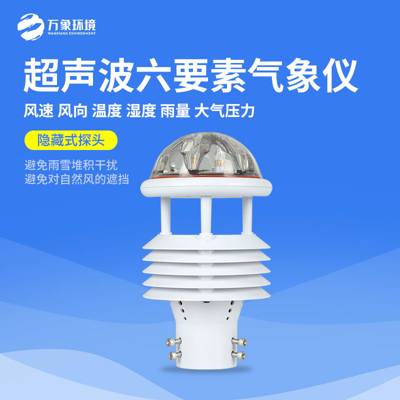 六要素超聲波微氣象儀，小小身軀下有大大的作用